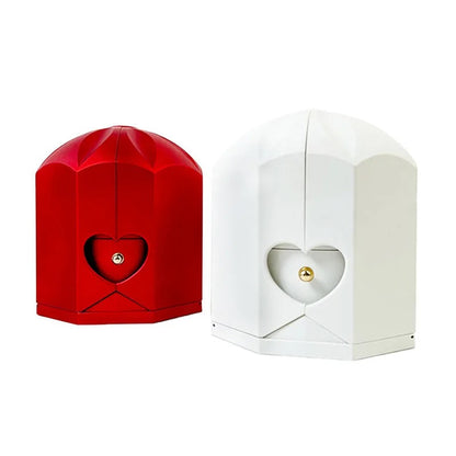 Caixa com Rosa Eterna & Colar Gota Personalizado - Para Minha Mãe