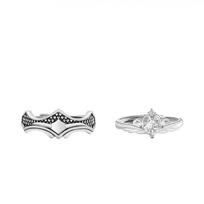 Juras Reais - Alianças de Prata 925 (Ajustável)